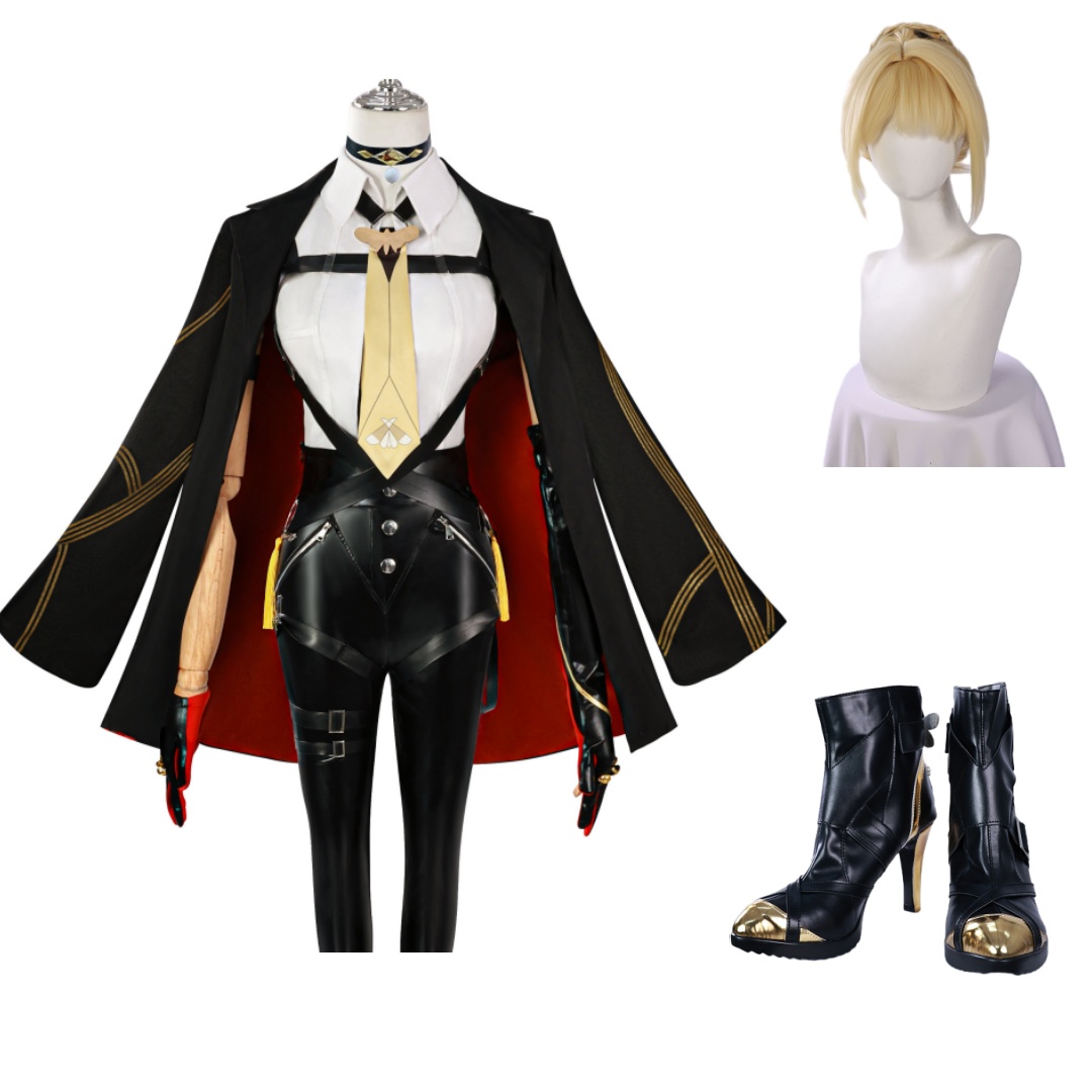 Zenless Zone Zero Evelyn Fullset Outfits Halloween Carnival Party Cosplay Costume