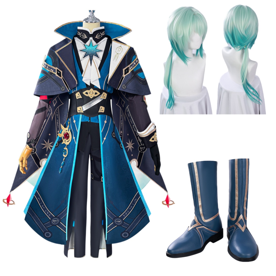 Honkai: Star Rail Anaxa Fullset Outfits Halloween Carnival Party Cosplay Costume