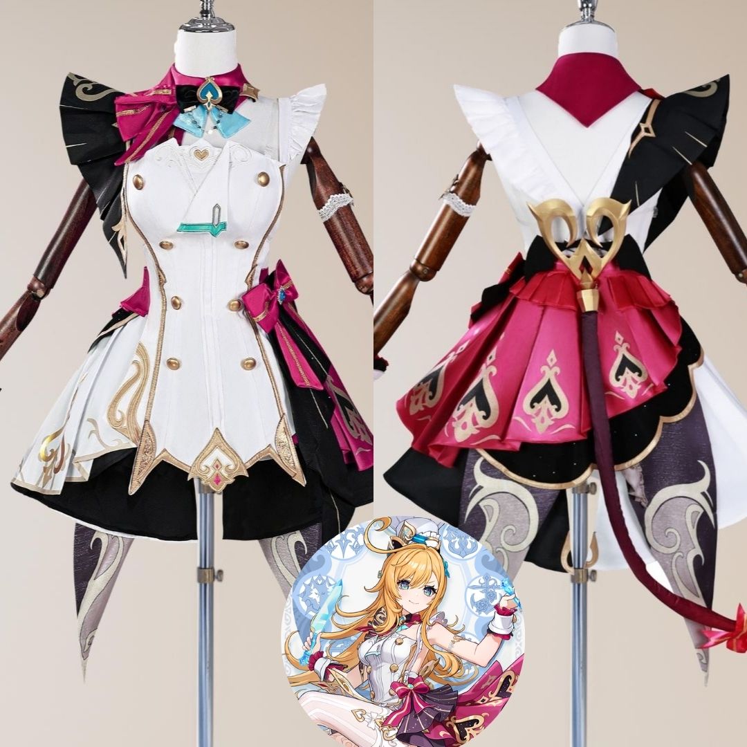 Genshin Impact Escoffier Fullset Outfits Halloween Carnival Cosplay Costume