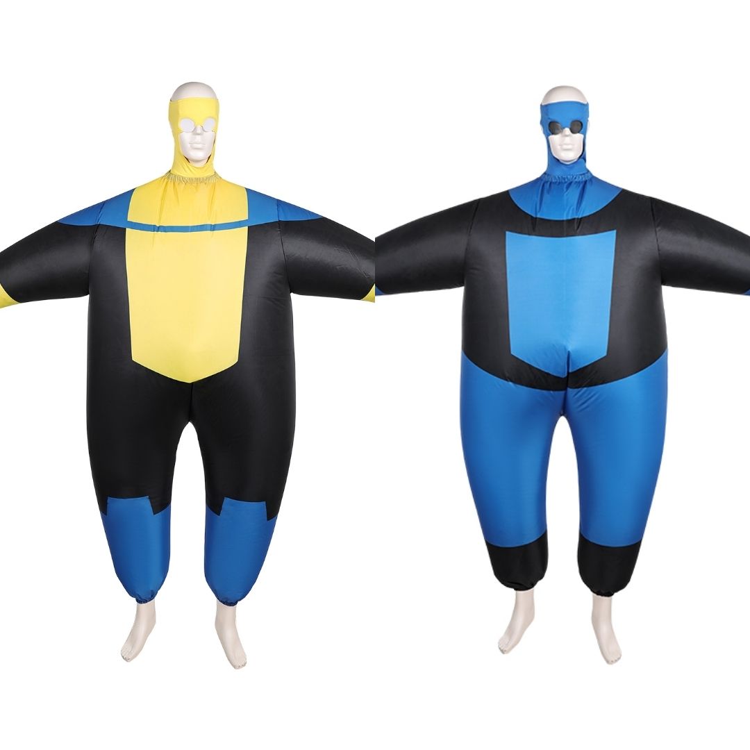 Invincible Mark Grayson Inflatable Suits Outfits Halloween Carnival Cosplay Costume