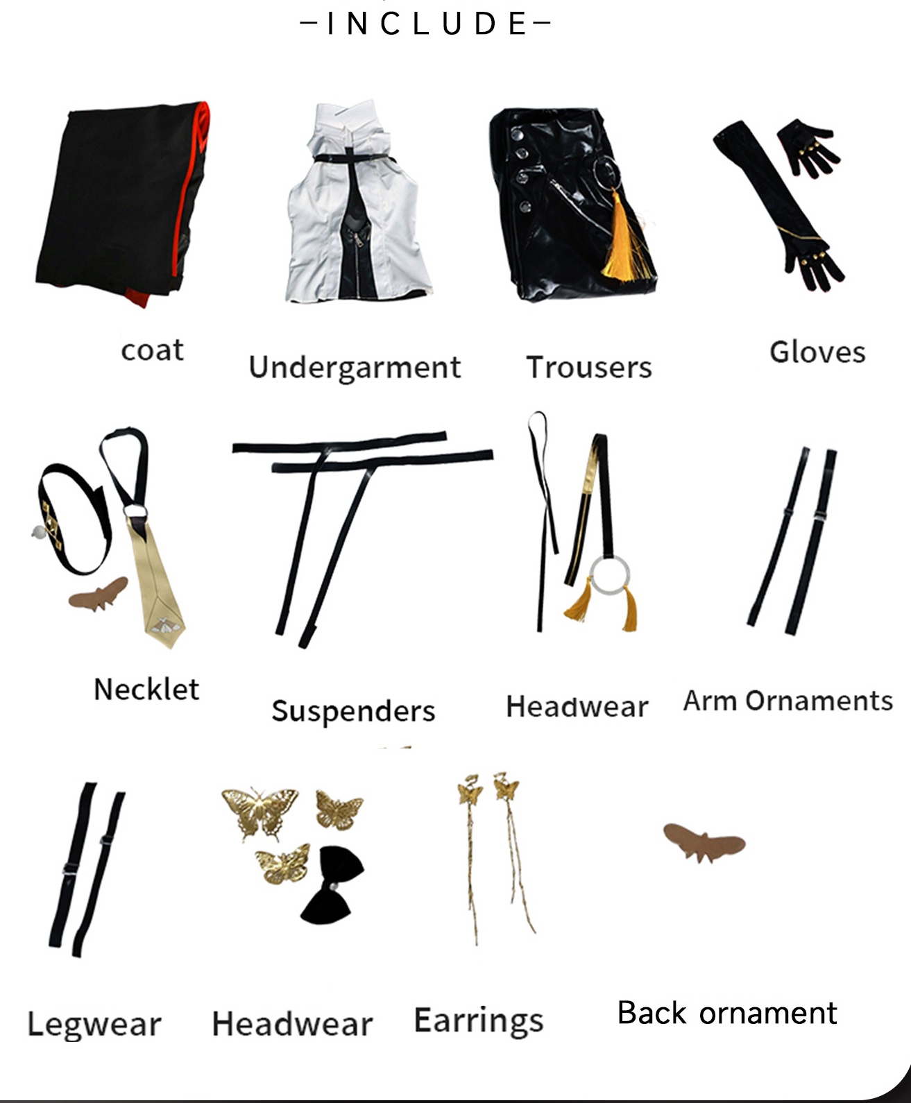 Zenless Zone Zero Evelyn Fullset Outfits Halloween Carnival Party Cosplay Costume