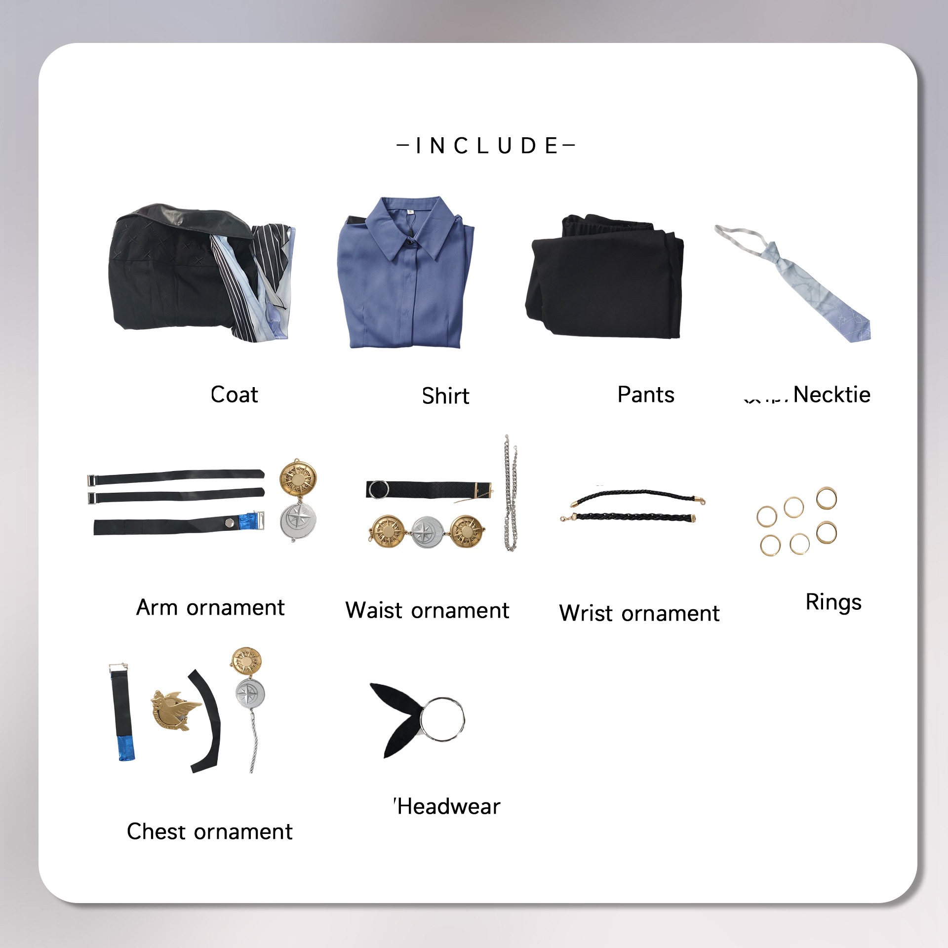 Zenless Zone Zero Hugo Fullset Outfits Halloween Party Cosplay Costume