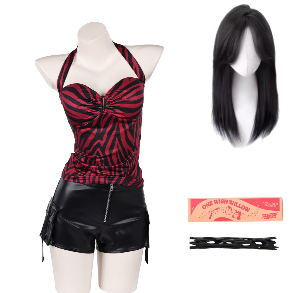 Obsession Nikki Women Red Outfit Halloween Carnival Cosplay Costume