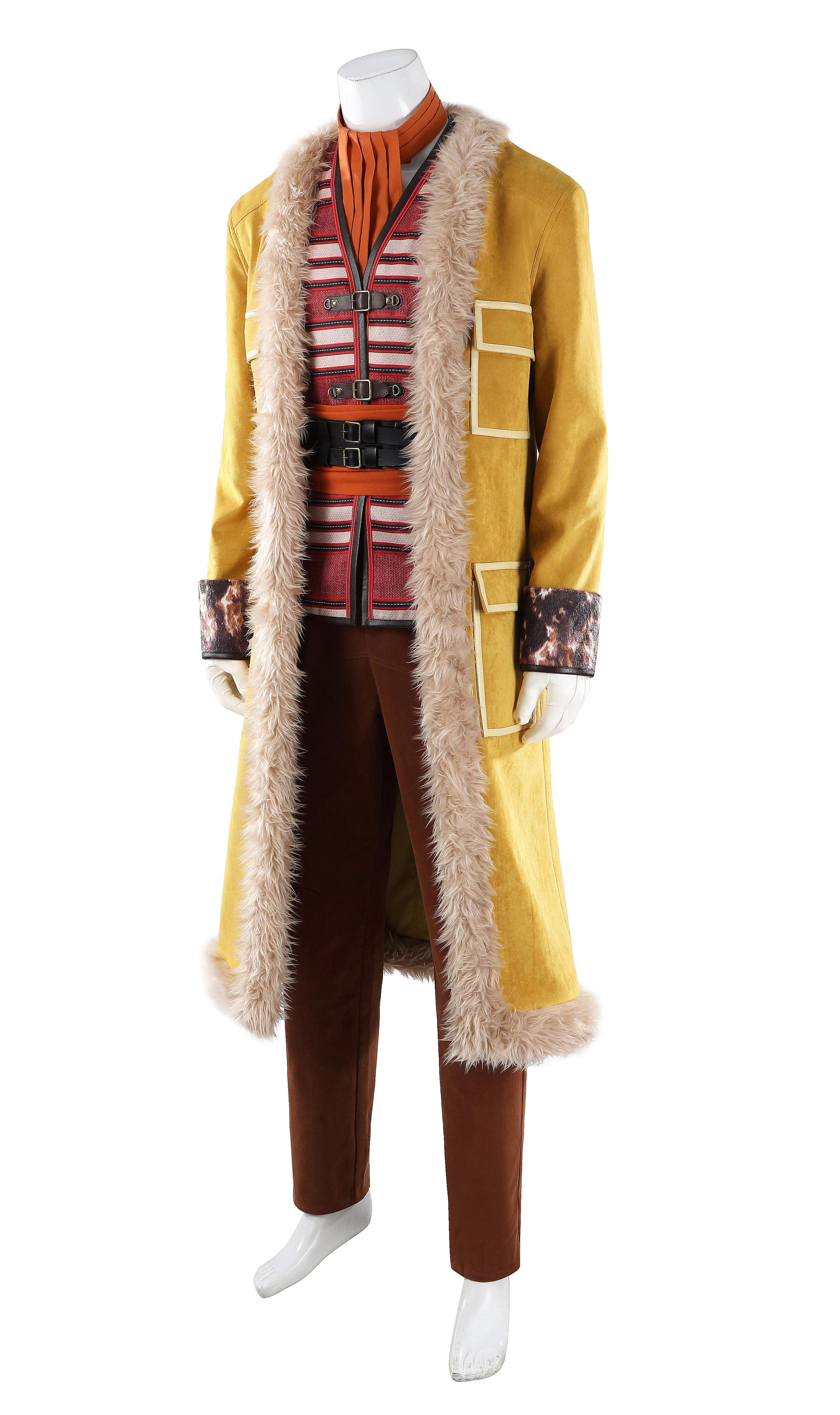 Buggy Brown Trench Coat Outfit Halloween Carnival Cosplay Costume