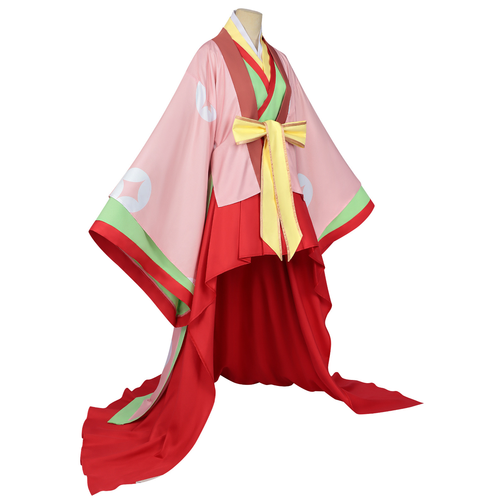 Cosmic Princess Kaguya Kaguya Women Pink Kimono Outfits Halloween Carnival Cosplay Costume