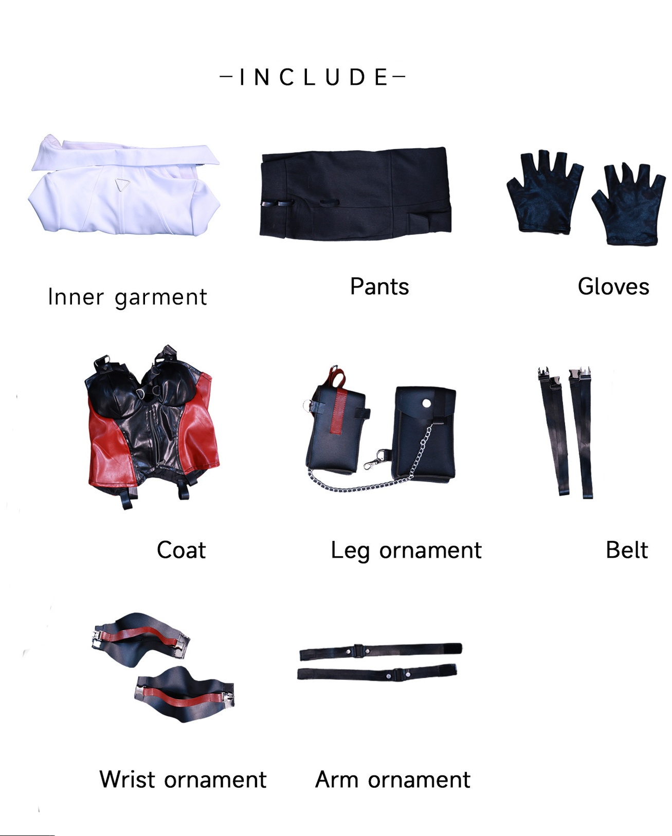 Love and Deepspace Player MC Hunter Uniform Outfits Halloween Carnival Party Cosplay Costume