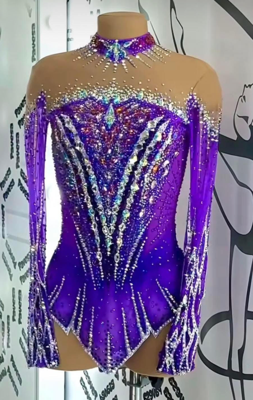 LIUHUO Rhythmic Gymnastics Leotards JC  | Style selection  Crystal Competition Gymnastics Costume for Girls & Women