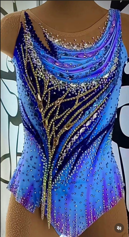 LIUHUO Rhythmic Gymnastics Leotards JC  | Style selection  Crystal Competition Gymnastics Costume for Girls & Women