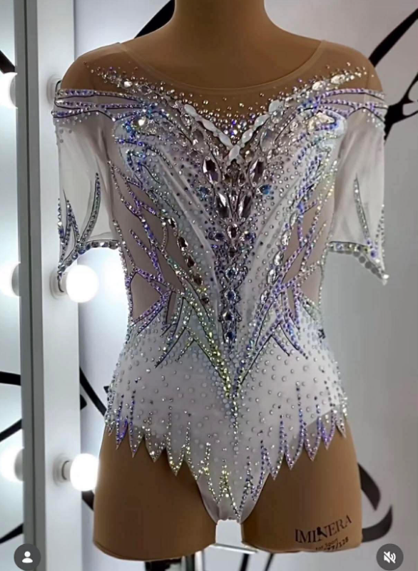 LIUHUO Rhythmic Gymnastics Leotards JC  | Style selection  Crystal Competition Gymnastics Costume for Girls & Women