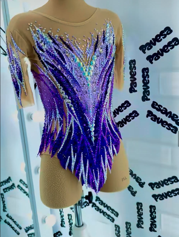 LIUHUO Rhythmic Gymnastics Leotards JC  | Style selection  Crystal Competition Gymnastics Costume for Girls & Women