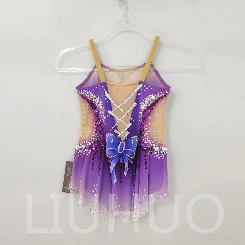 Rhythmic Gymnastics Leotard Acrobatics Cheerleading dance RG 138-145cm height good