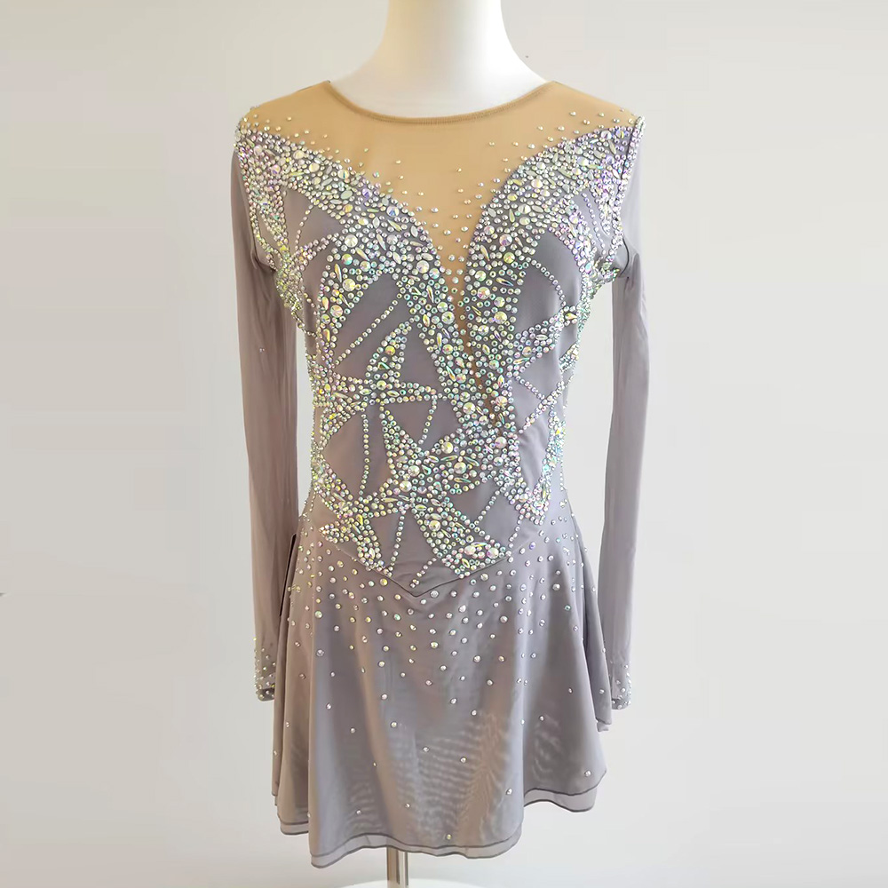 Figure Skating Dress JC302-LIUHUO
