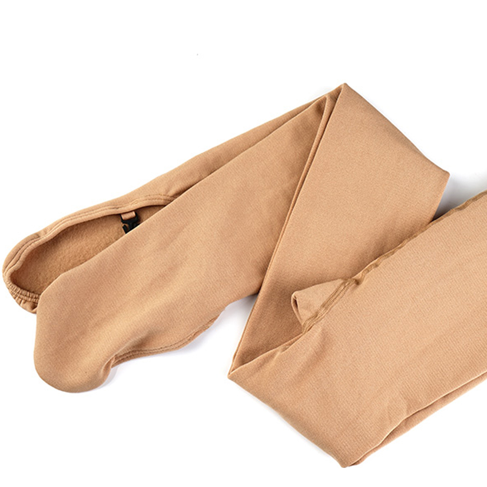 LIUHUO Ice Skating Tights JB409 | Footed Opaque Skate Tights for Girls & Women JB409