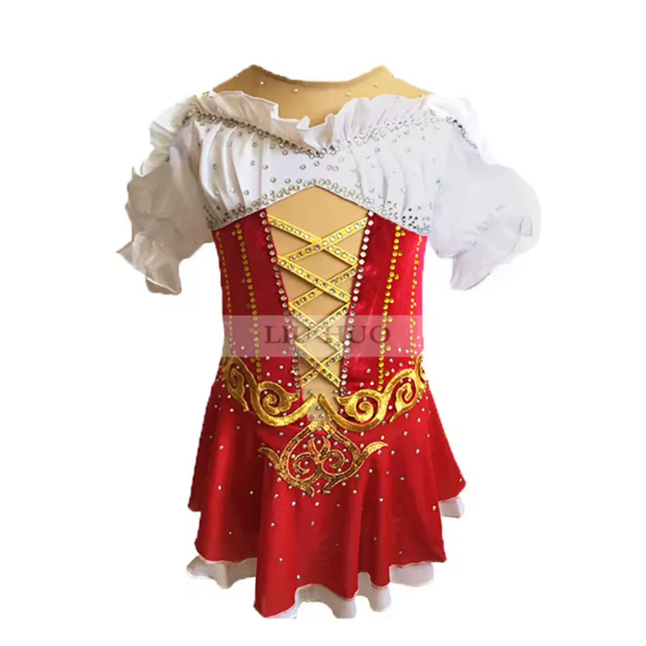 XS LH Discounted Figure Skating Dress-LIUHUO