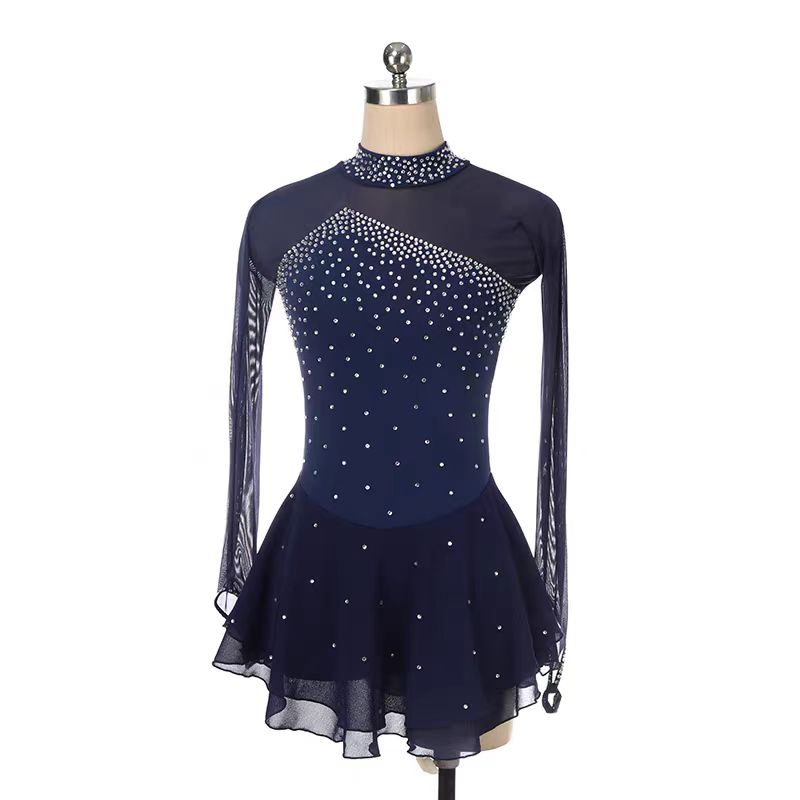 S LH Discounted Figure Skating Dress-LIUHUO