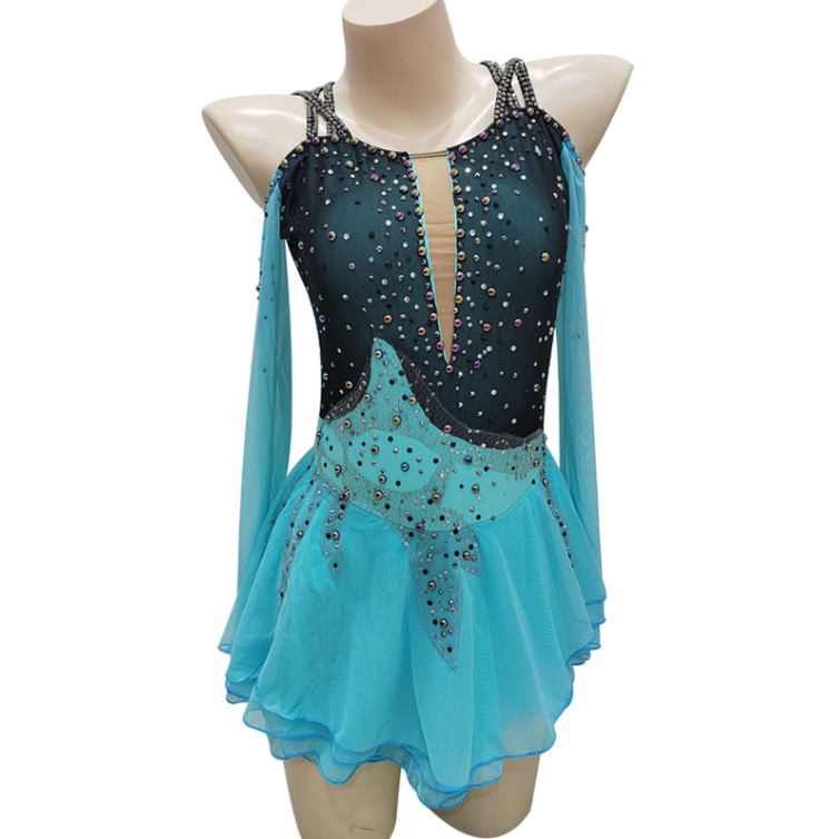 150 LH Discounted Figure Skating Dress-LIUHUO