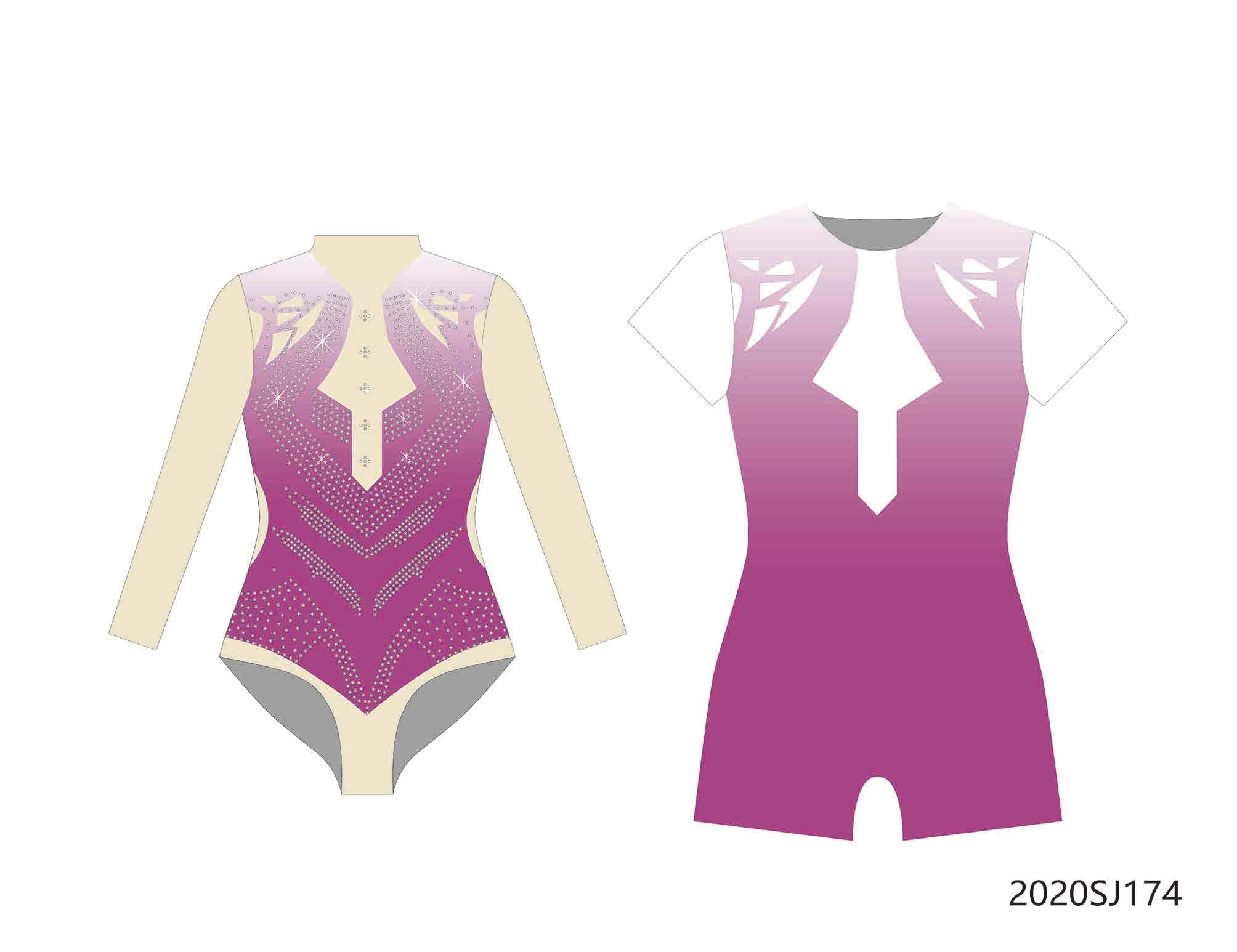 LH Acrobatics gymnastics leotards BD0018