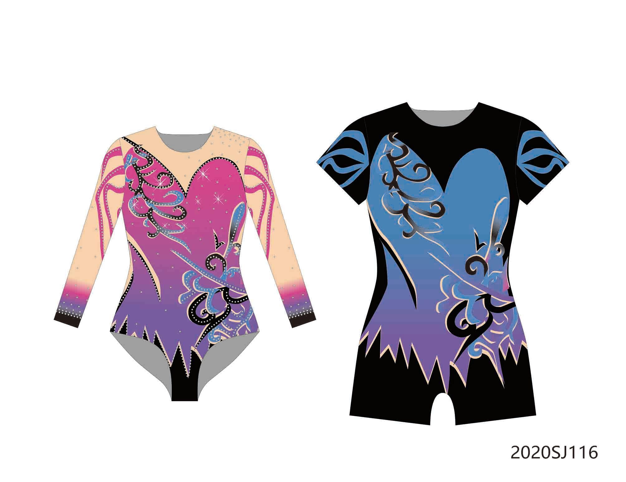 LH Acrobatics gymnastics leotards BD0038