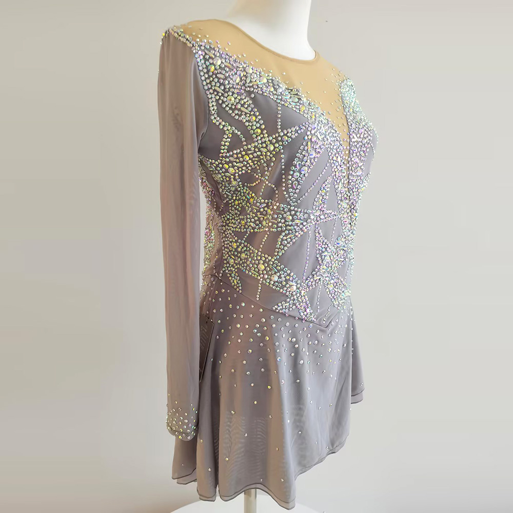 Figure Skating Dress JC302-LIUHUO