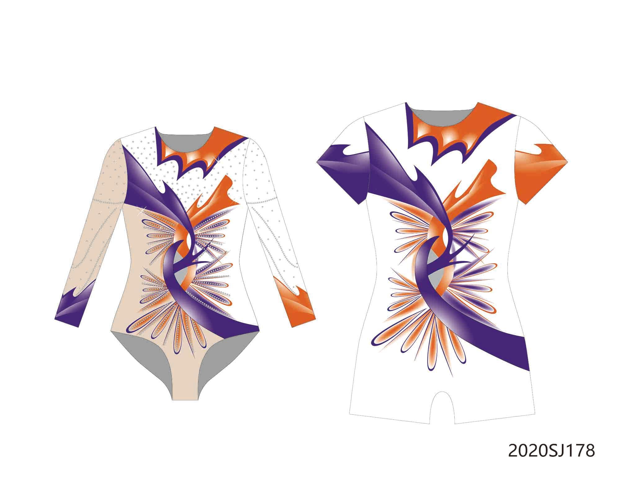 LH Acrobatics gymnastics leotards BD0055