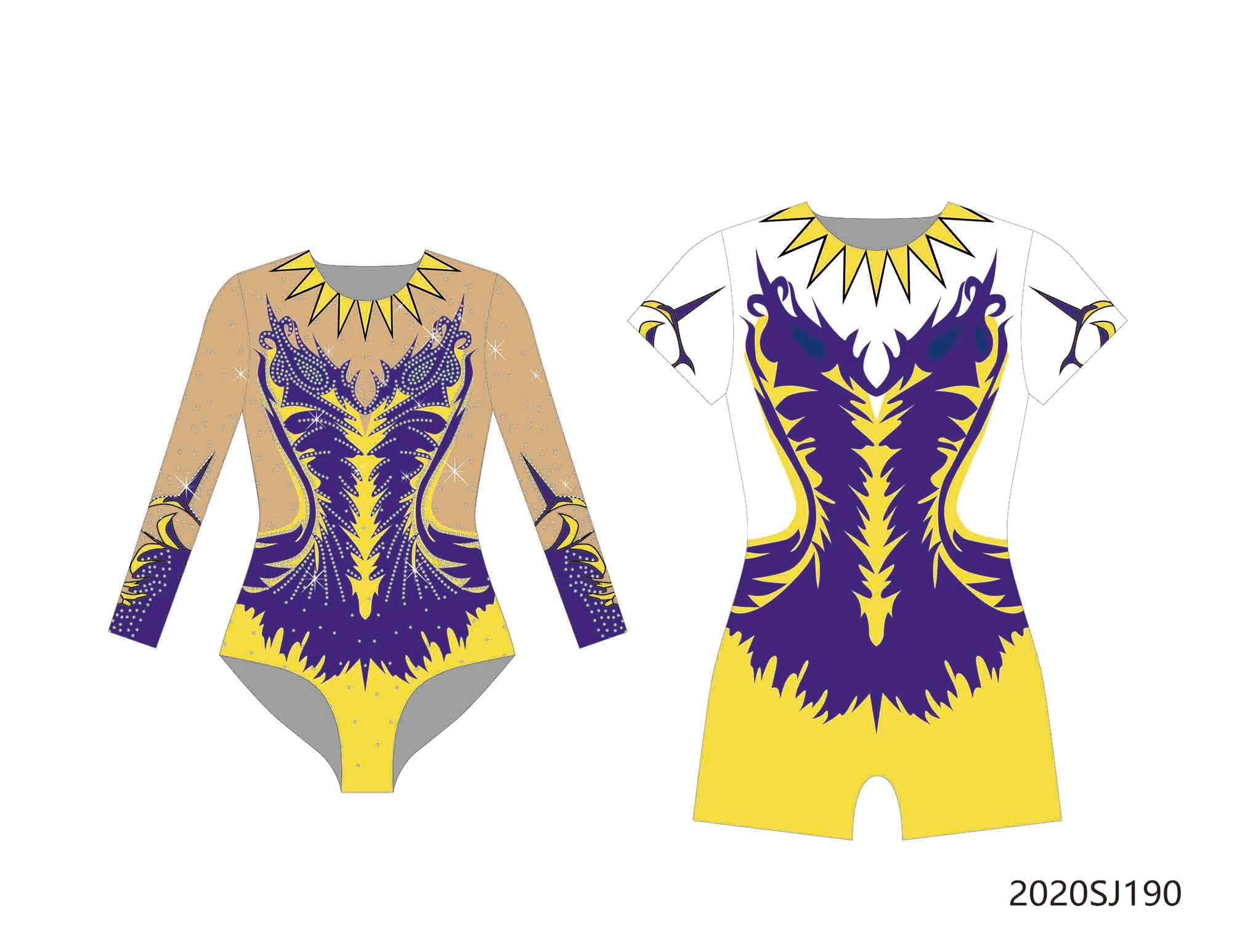 LH Acrobatics gymnastics leotards BD0022