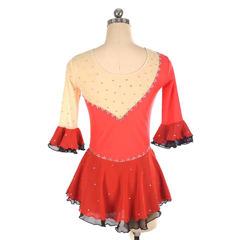 XS LH Discounted Figure Skating Dress