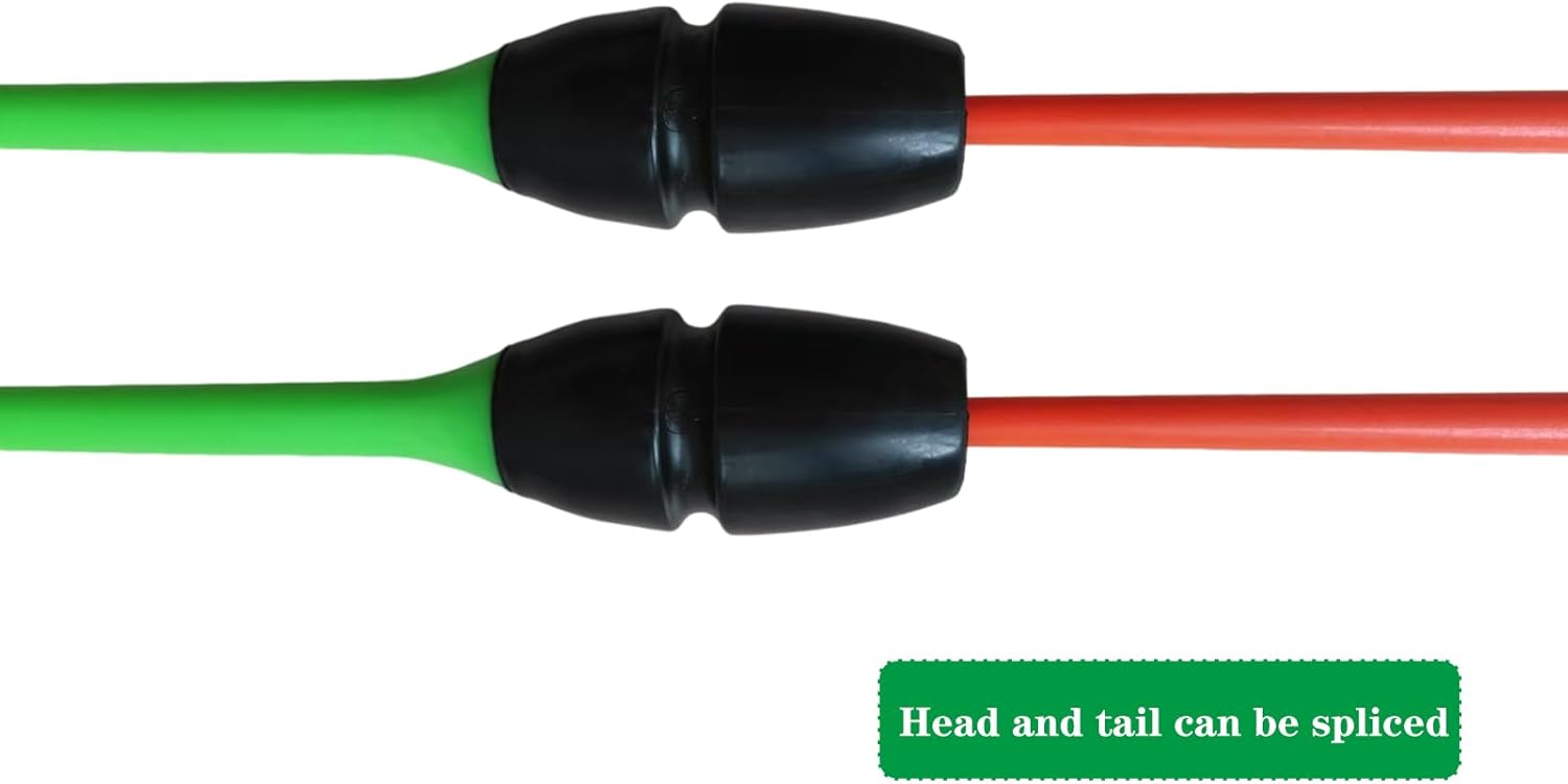 LIUHUO Rhythmic Gymnastics Clubs Bars Rubber Material Suitable Competitions Performances Six Colours Three Sizes Couple