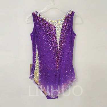 LIUHUO Customize Rhythmic Gymnastics Leotards Girls Women