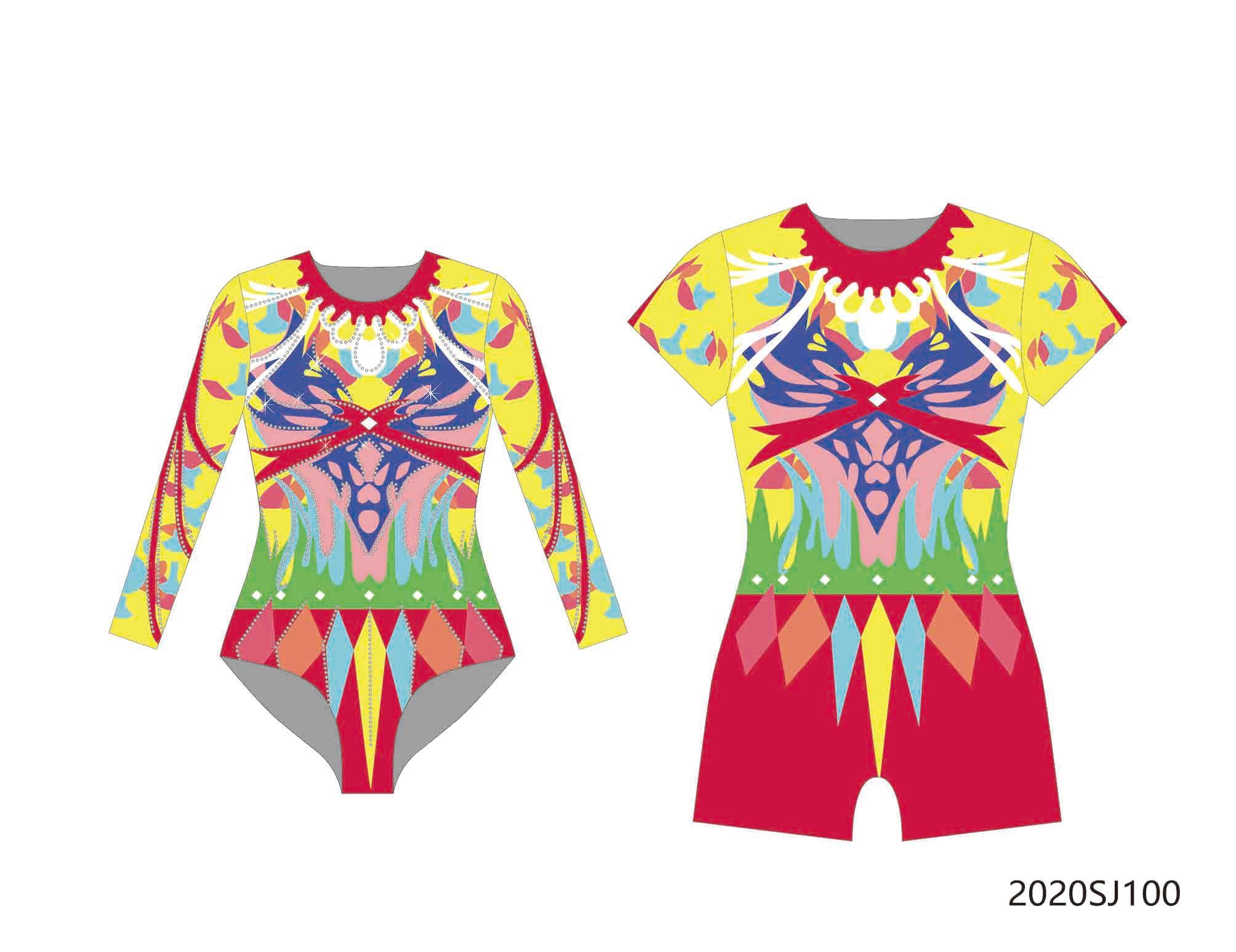 LH Acrobatics gymnastics leotards BD0097