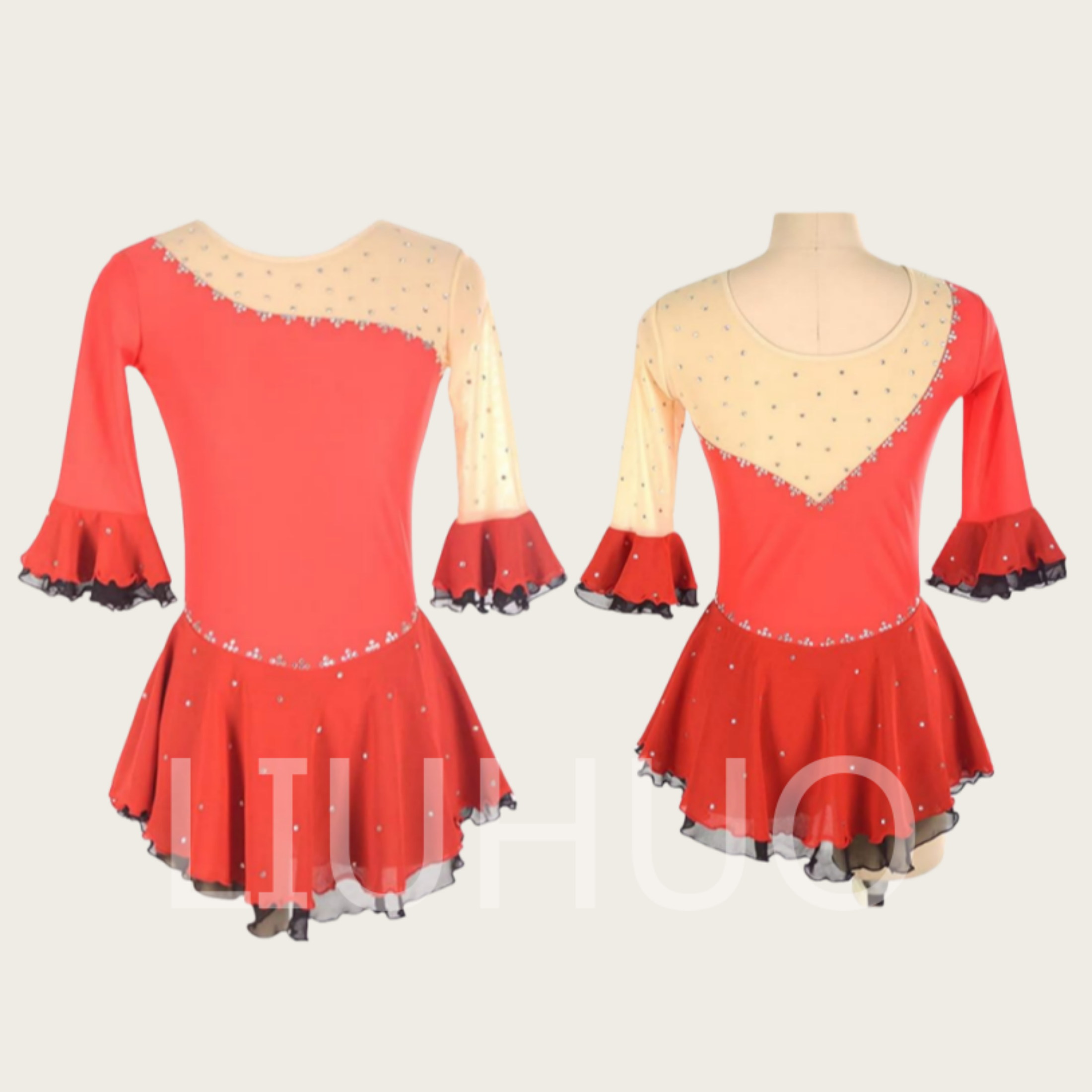 LH Discounted Ice Skating Dress