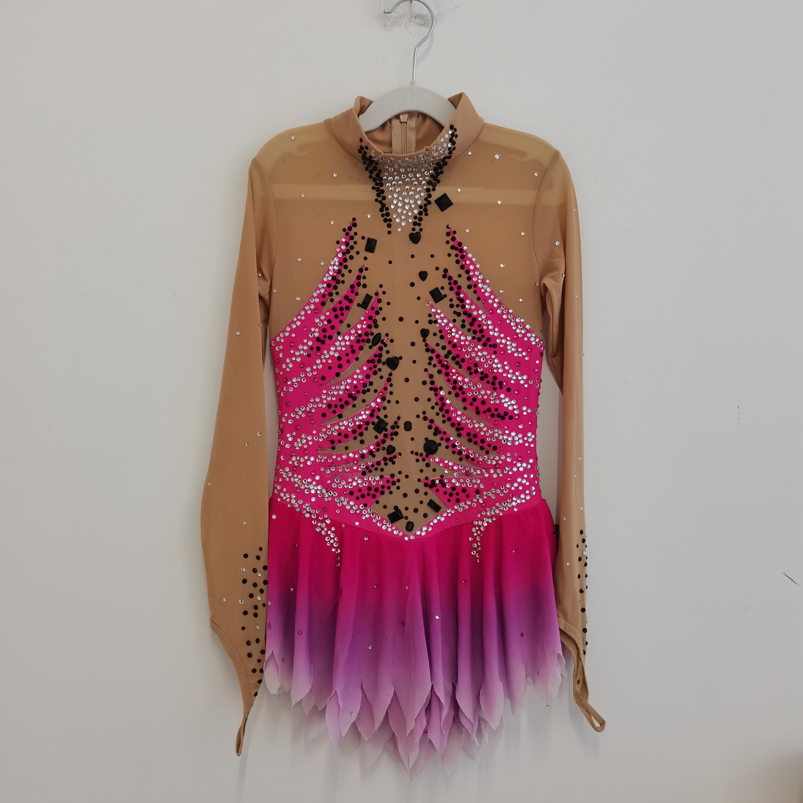 140 LH Discounted Figure Skating Dress-LIUHUO