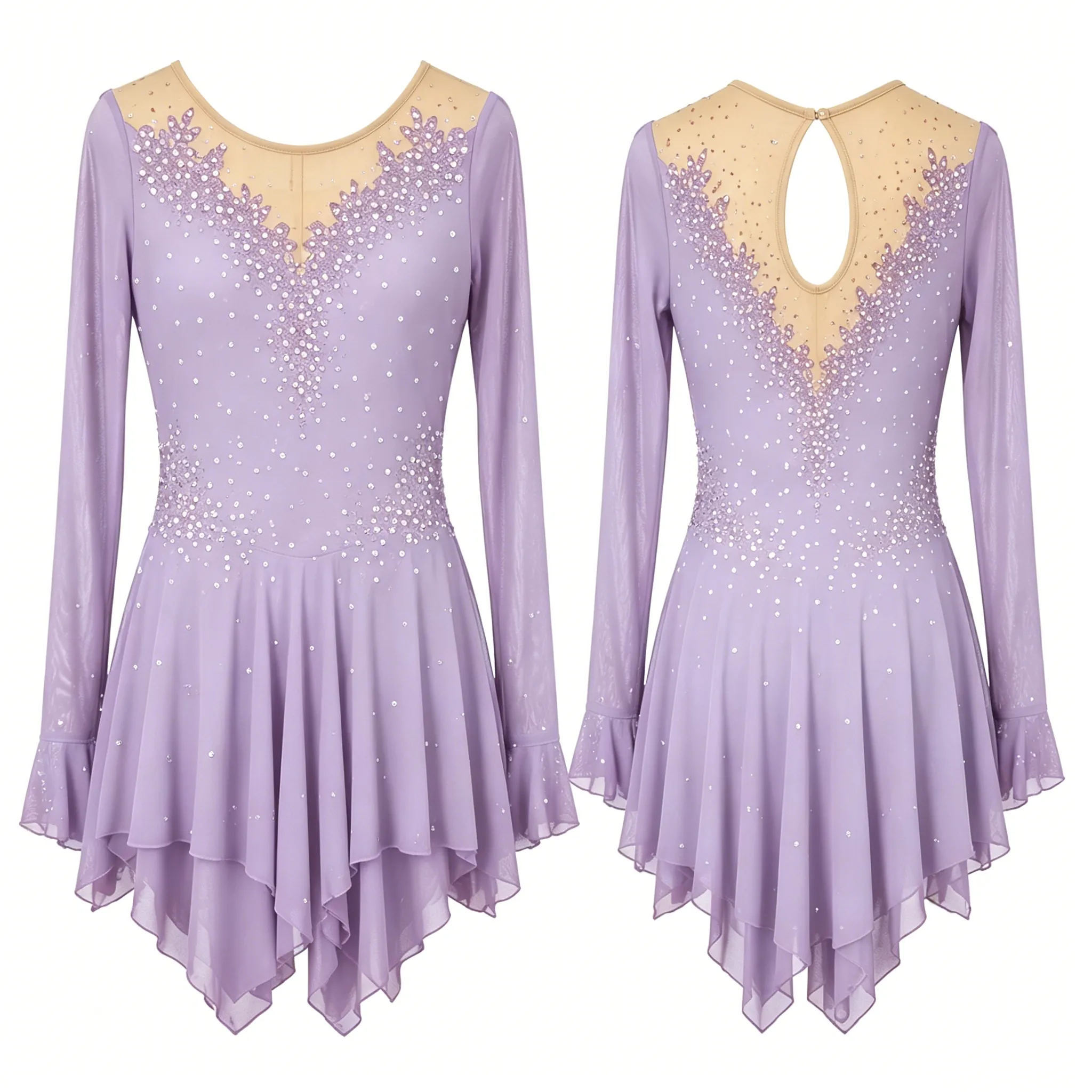 Figure Skating Dress BD3485-2-LIUHUO