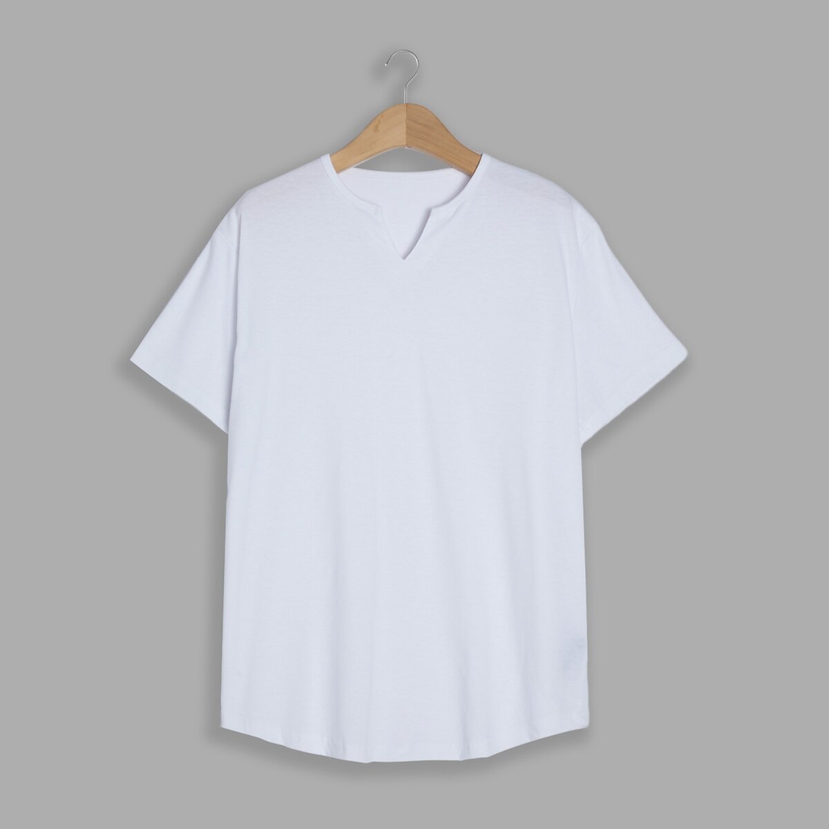 Men's T Shirt Short Sleeve V Neck Summer Plain Fashion Classic Comfortable V Neck Casual Sports Holiday Light Blue Dark Brown Black Top Tee for Men