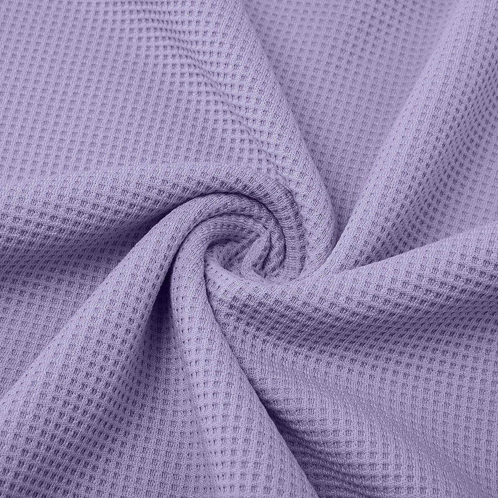 Men's Waffle Polo Shirts Textured Formal Business Ribbed Polo Collar Long Sleeve Fashion Solid Color Buttons Plain Fall Spring &  Fall Loose Fit Black Light Green Green Light Blue Purple Khaki Waffle