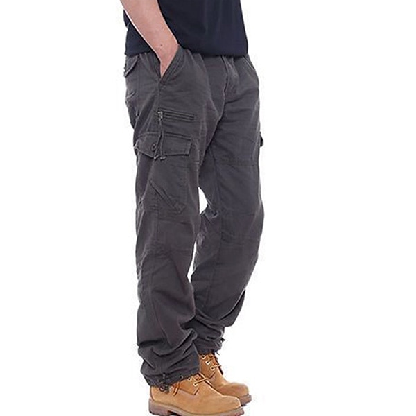 Men's Cargo Pants Hiking Pants Trousers Military Summer Outdoor Ripstop Breathable Quick Dry Zipper Pocket Pants / Trousers Bottoms ArmyGreen Army Yellow Cotton Hunting Fishing Climbing M L XL XXL