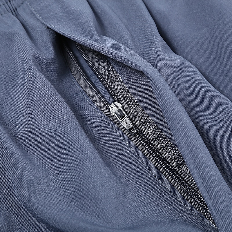 Men's Trousers Casual Pants Pocket Elastic Waist Solid Color Comfort Breathable Full Length Daily Stylish Classic Style Black Navy Blue Micro-elastic