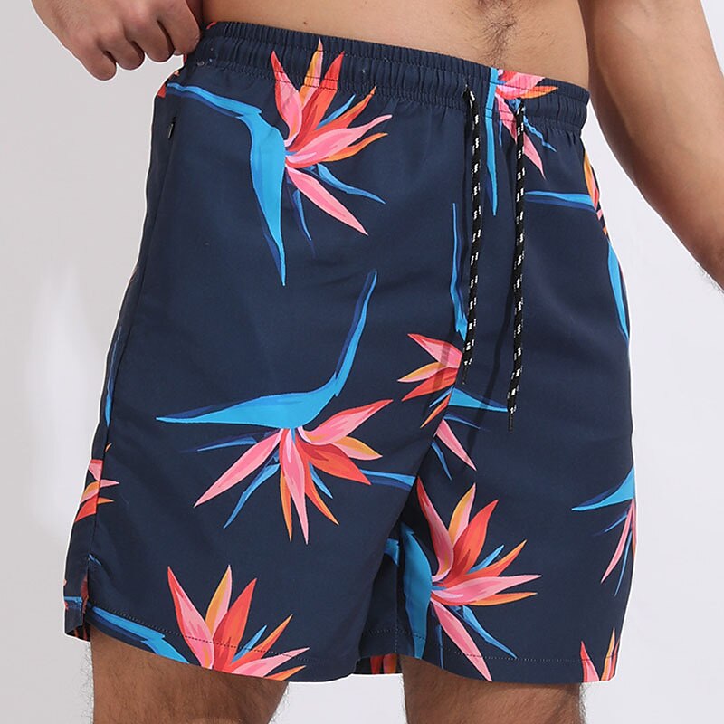 Men's Board Shorts Swim Shorts Swim Trunks Drawstring With Compression Liner Gradient Graphic Prints Quick Dry Surfing Casual Holiday Hawaiian Boho 1 5