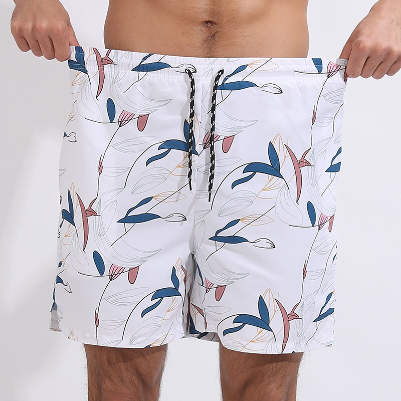 Men's Board Shorts Swim Shorts Swim Trunks Drawstring With Compression Liner Gradient Graphic Prints Quick Dry Surfing Casual Holiday Hawaiian Boho 1 5