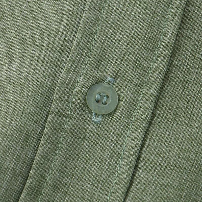 Men's Linen Shirt Casual Shirt Black White Yellow Short Sleeve Plain Henley Spring & Summer Hawaiian Holiday Clothing Apparel Front Pocket