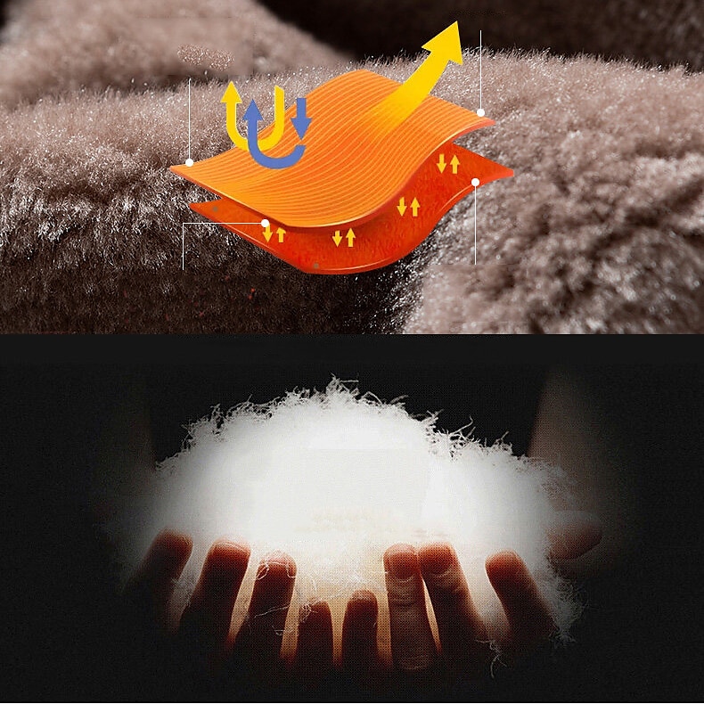 Men's Hiking Fleece Jacket Winter Outdoor Thermal Warm Waterproof Windproof Breathable Outerwear Winter Jacket Parka Hunting Ski / Snowboard Fishing Grey Black / Lightweight