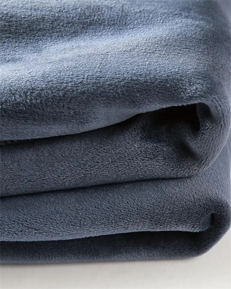 Men's Sweatpants Fleece Pants Corduroy Pants Winter Pants Trousers Drawstring Pocket Elastic Waist Plain Comfort Sports Outdoor Daily Fashion Casual Black Gray Micro-elastic