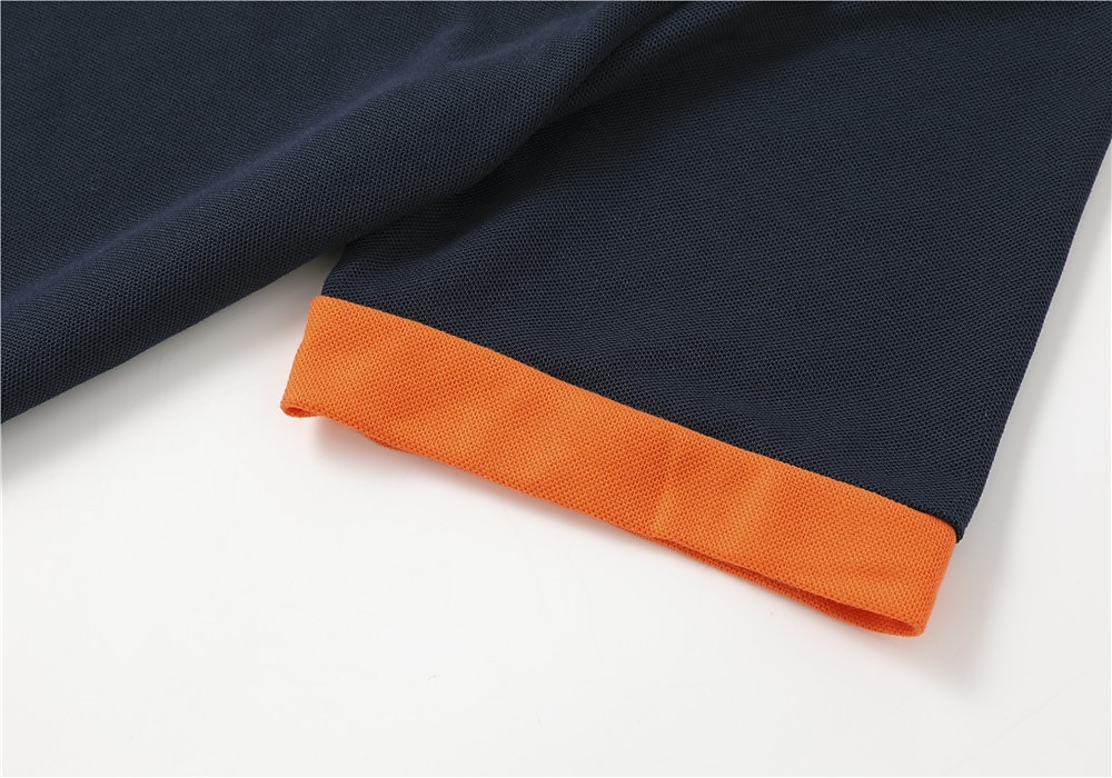 Men's Polo Shirt Golf Shirt Casual Holiday Lapel Classic Short Sleeve Fashion Basic Plain Button Summer Regular Fit Black Pink Wine Navy Blue Blue Orange Polo Shirt