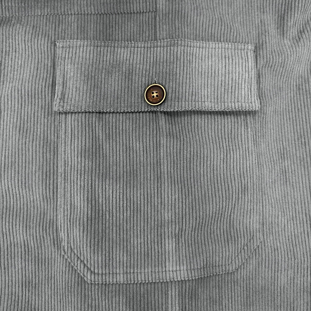 Men's Cargo Pants Corduroy Pants Trousers Casual Pants Pocket Elastic Waist Multi Pocket Plain Comfort Soft Full Length Outdoor Daily Going out Fashion Streetwear Black Brown Micro-elastic