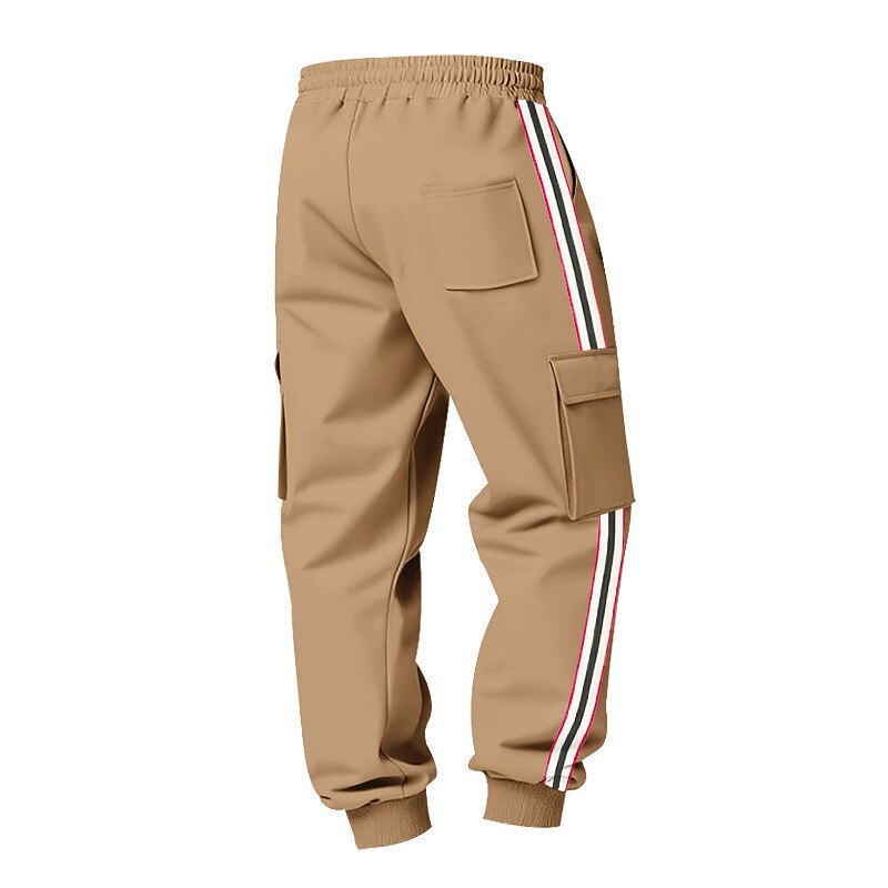 Men's Sweatpants Fleece Pants Joggers Trousers Winter Pants Drawstring Pocket Elastic Waist Plain Comfort Warm Sports Outdoor Daily Fashion Casual ArmyGreen Black Micro-elastic