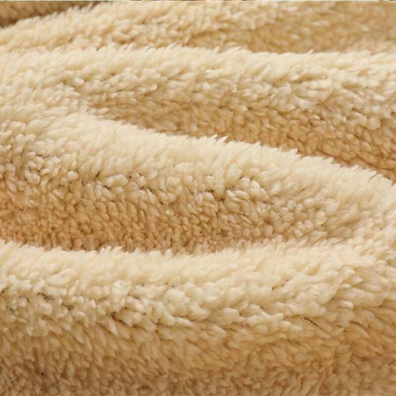 Men's Hoodie Full Zip Hoodie Sherpa Linend Army Green Brown Khaki Gray Hooded Plain Pocket Sports & Outdoor Daily Holiday Vintage Streetwear Casual Fall & Winter Clothing Apparel Hoodies Sweatshirts