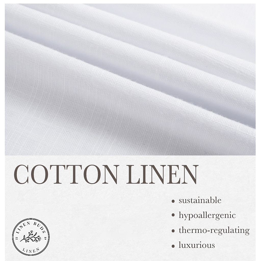 Men's Henley Shirt Tee Henley Top Linen T-Shirt Long Sleeve Solid Color Plain Solid Fashion Designer Casual Color Block Buttons Henley Outdoor Casual Daily Summer Spring All Seasons White Pink Light