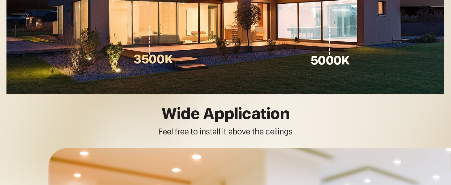 LED Recessed Ceiling Lighting