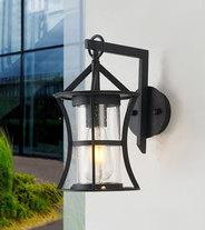 4 set Kichler Tournai 46" 4 Light Outdoor Wall Light with Clear Seeded Glass in Londonderry