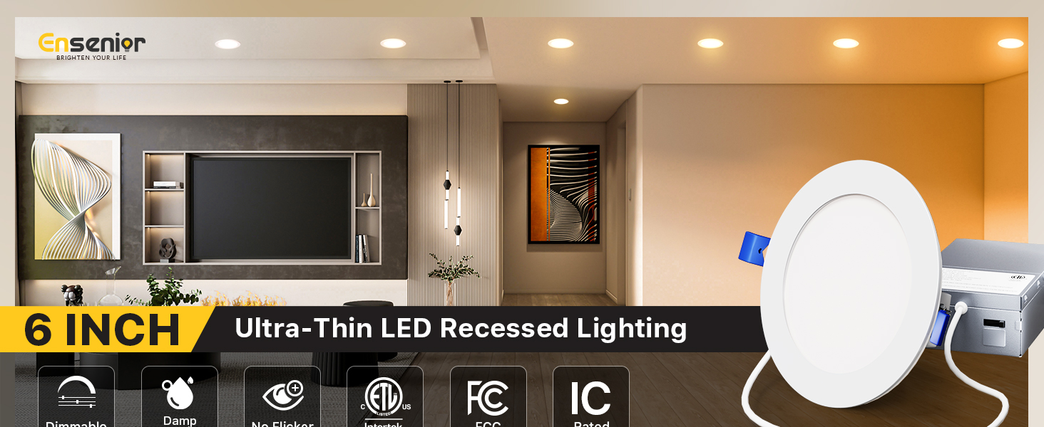 recessed lighting 6 inch