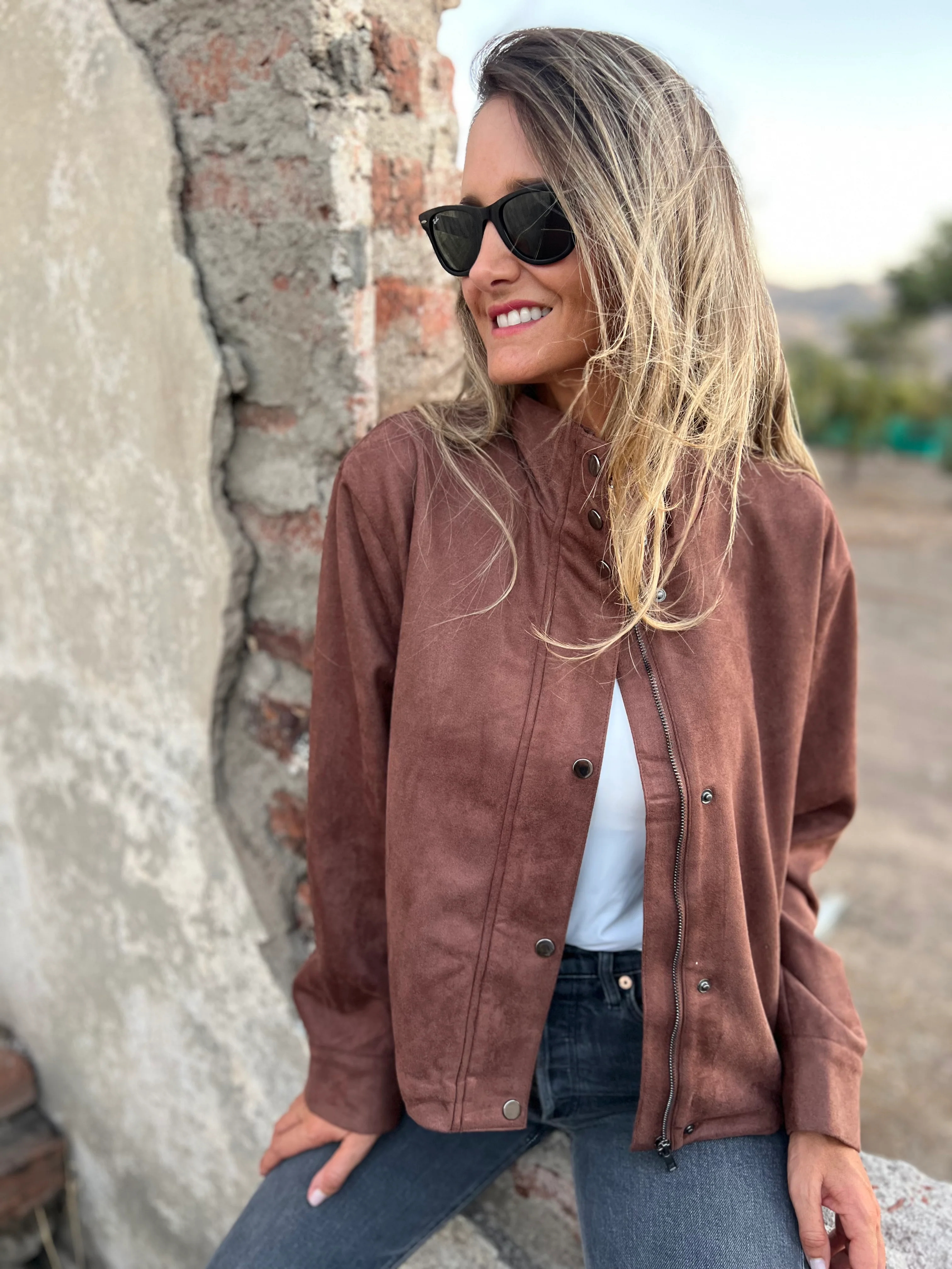 CLEARANCE SALE🔥Classic Suede Jacket